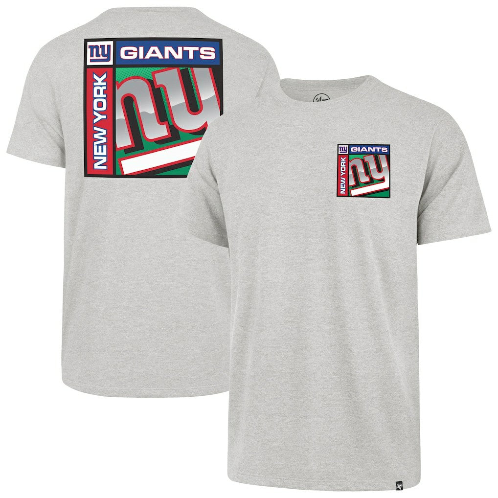 New York Giants '47 Chrome Plate Franklin T-Shirt - Gray on sale