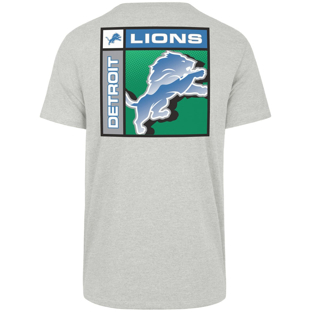 Detroit Lions '47 Chrome Plate Franklin T-Shirt - Gray for sale