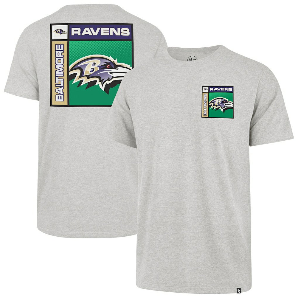 Baltimore Ravens '47 Chrome Plate Franklin T-Shirt - Gray cheap
