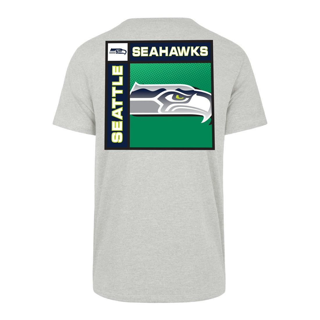 Seattle Seahawks '47 Chrome Plate Franklin T-Shirt - Gray for sale