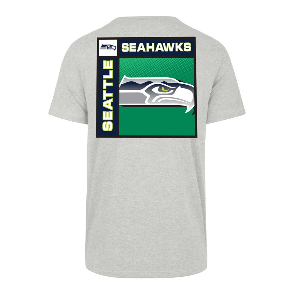 Seattle Seahawks '47 Chrome Plate Franklin T-Shirt - Gray for sale