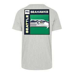 Seattle Seahawks '47 Chrome Plate Franklin T-Shirt - Gray for sale