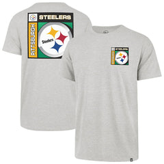 Pittsburgh Steelers '47 Chrome Plate Franklin T-Shirt - Gray on sale