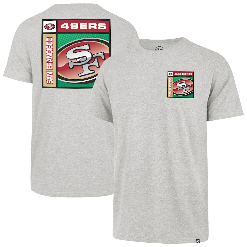 San Francisco 49ers '47 Chrome Plate Franklin T-Shirt - Gray outlet