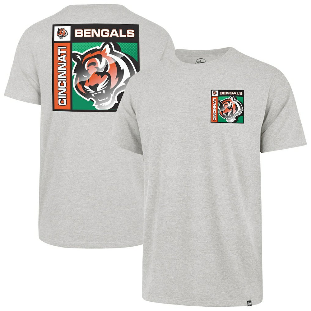 Cincinnati Bengals '47 Chrome Plate Franklin T-Shirt - Gray discount