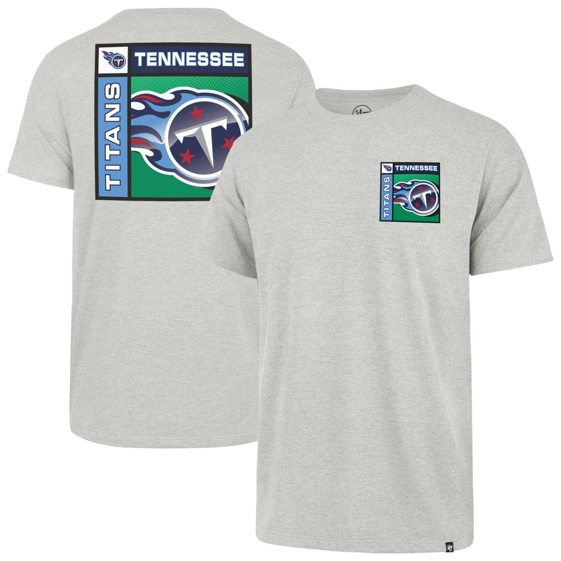 Tennessee Titans '47 Chrome Plate Franklin T-Shirt - Gray on sale