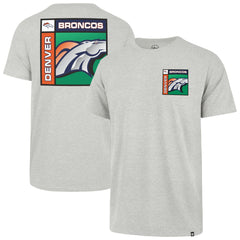 Denver Broncos '47 Chrome Plate Franklin T-Shirt - Gray discount