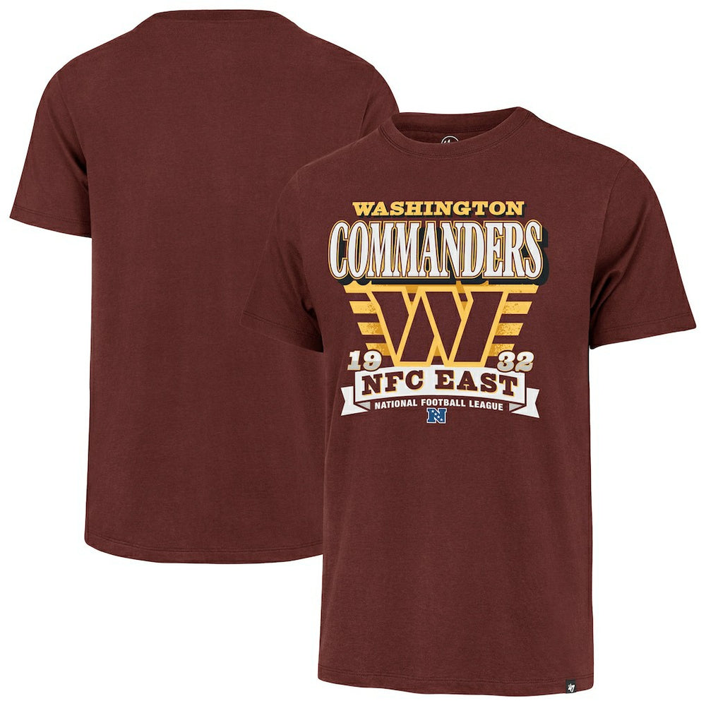 Washington Commanders '47 Stripe Splash Franklin T-Shirt - Burgundy outlet