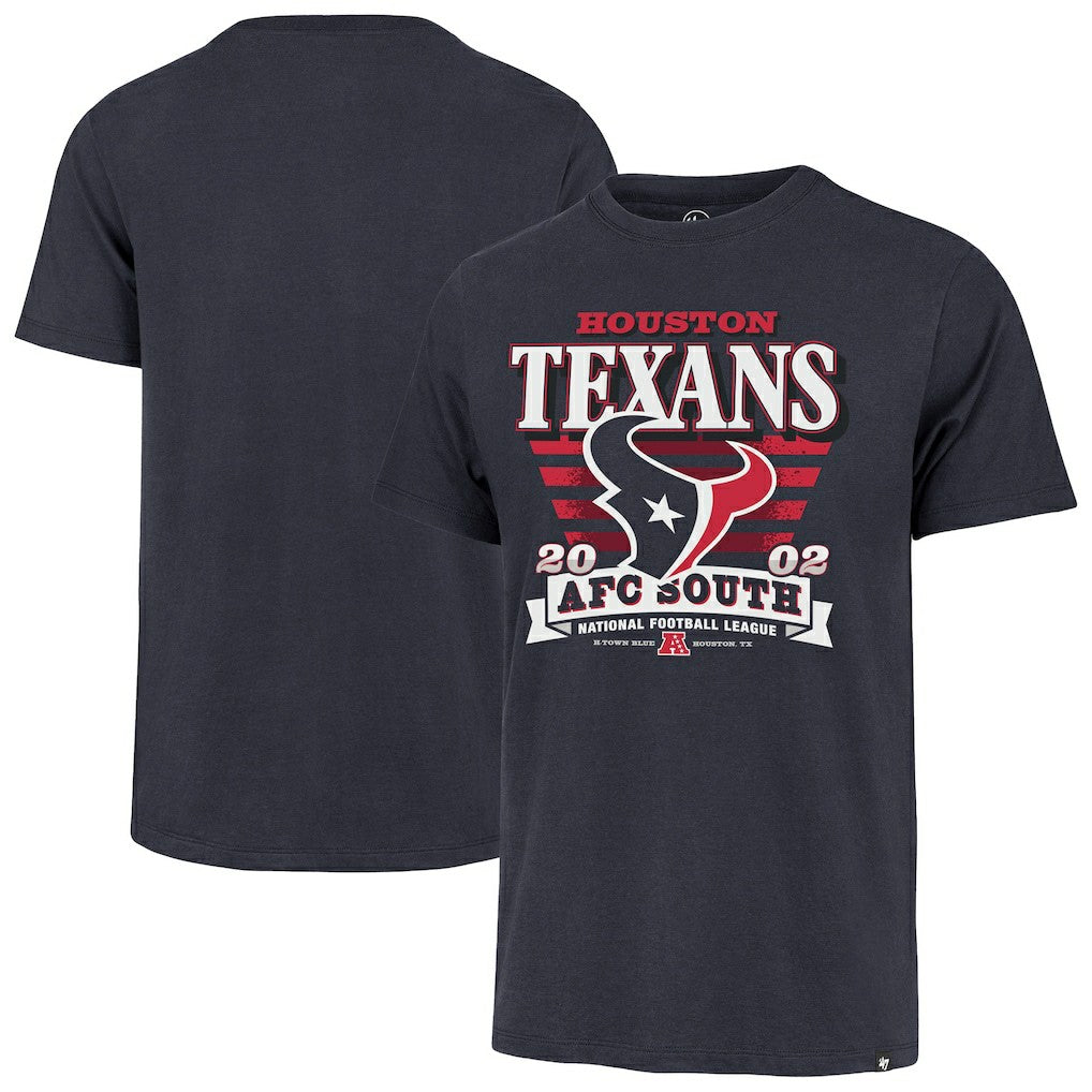 Houston Texans '47 Stripe Splash Franklin T-Shirt - Navy online