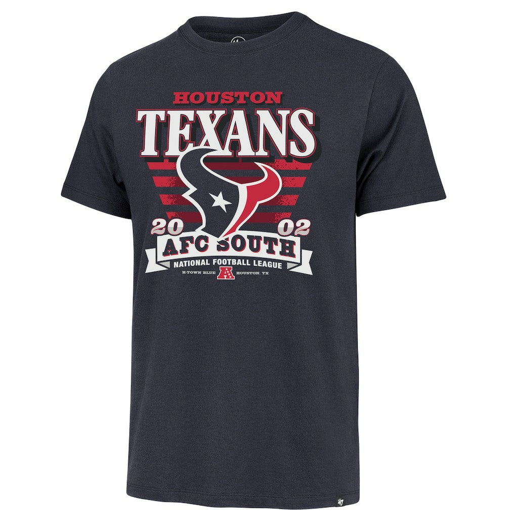 Houston Texans '47 Stripe Splash Franklin T-Shirt - Navy online