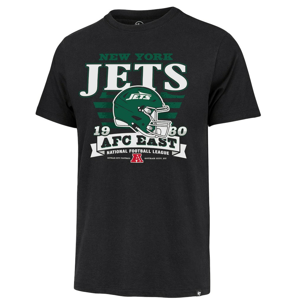 New York Jets '47 Stripe Splash Franklin T-Shirt - Black discount