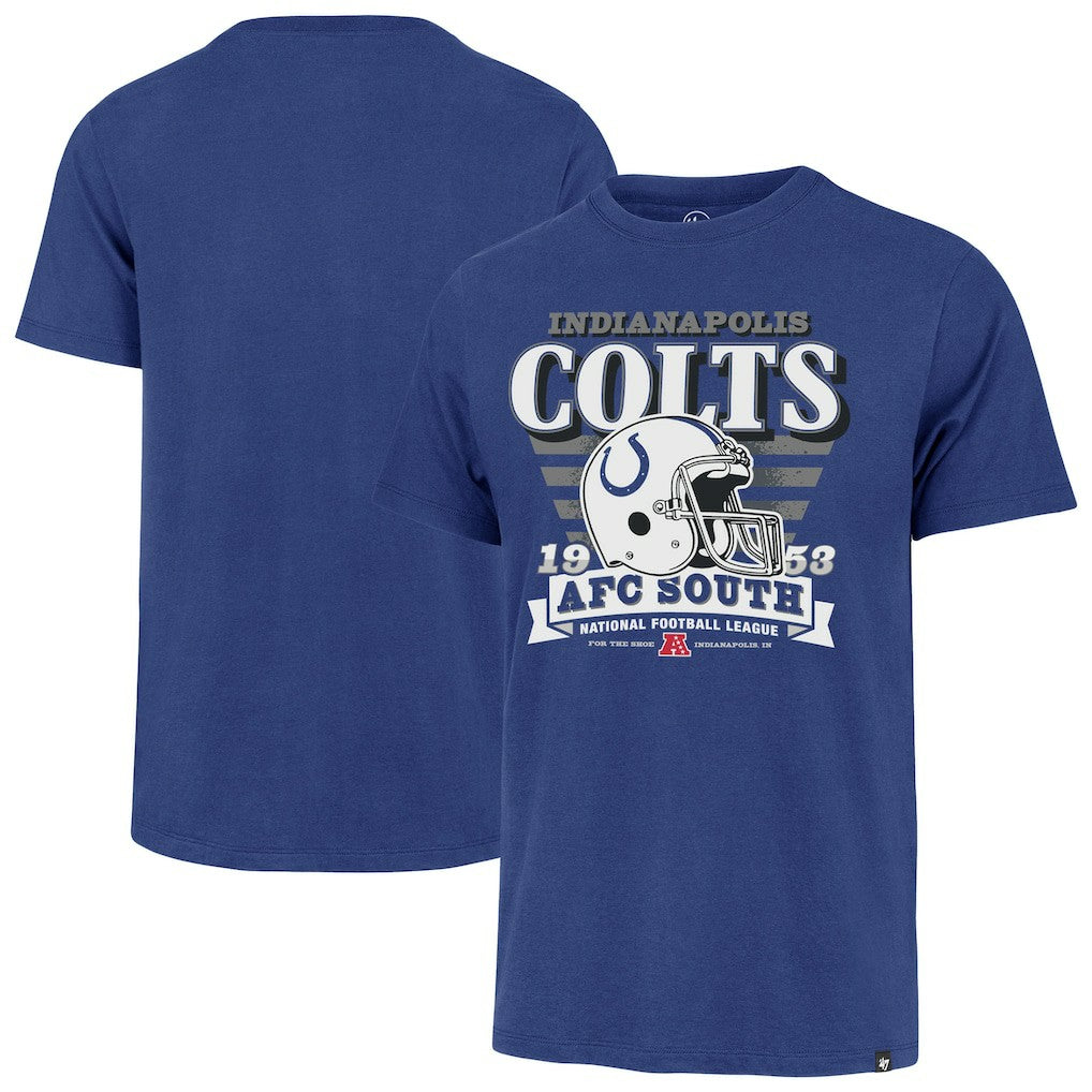 Indianapolis Colts '47 Stripe Splash Franklin Throwback T-Shirt - Royal for sale