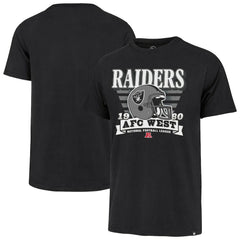 Las Vegas Raiders '47 Stripe Splash Franklin Throwback T-Shirt - Black online