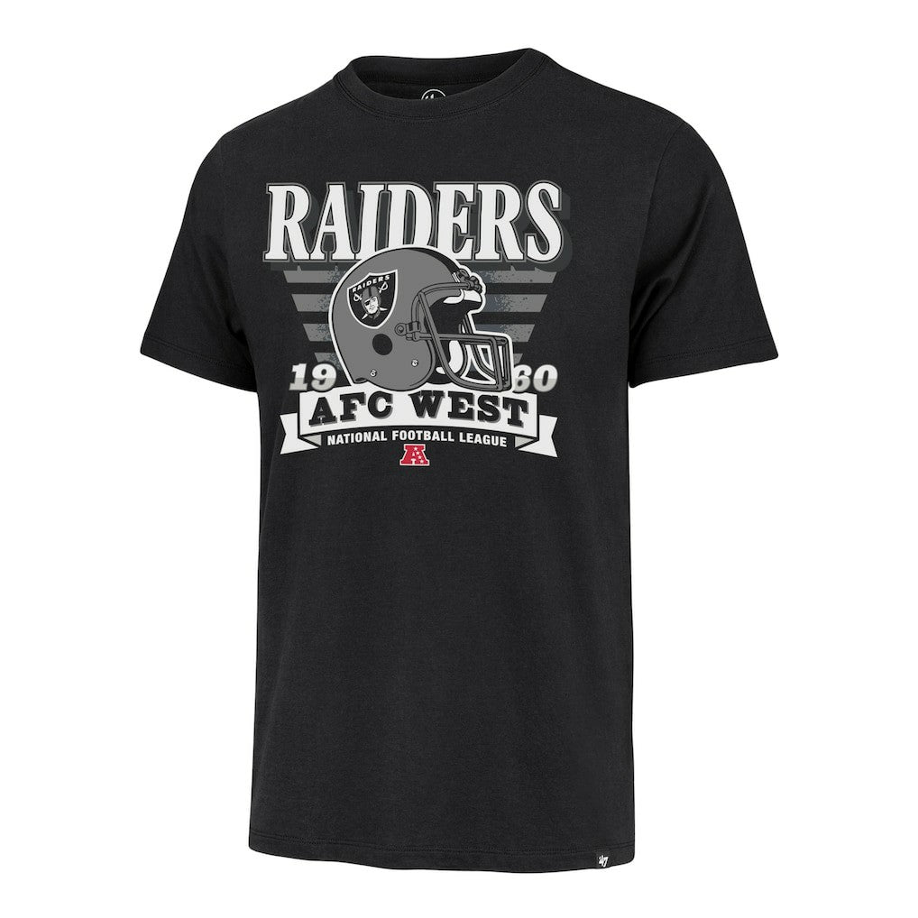 Las Vegas Raiders '47 Stripe Splash Franklin Throwback T-Shirt - Black online