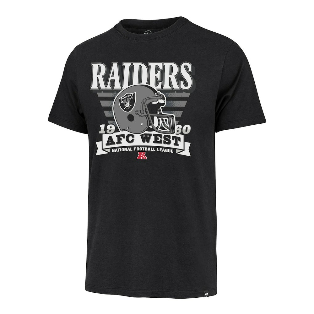 Las Vegas Raiders '47 Stripe Splash Franklin Throwback T-Shirt - Black online
