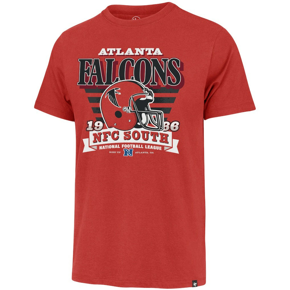 Atlanta Falcons '47 Stripe Splash Franklin Throwback T-Shirt - Red discount