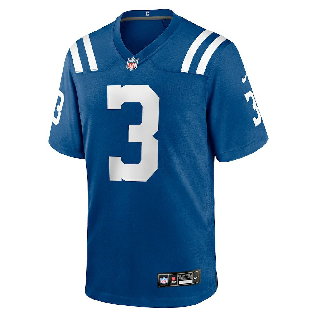 Spencer Shrader Indianapolis Colts Team Game Jersey - Royal discount