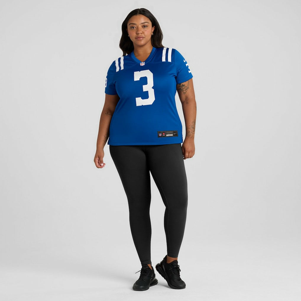 Spencer Shrader Indianapolis Colts Women's Team Game Jersey - Royal outlet