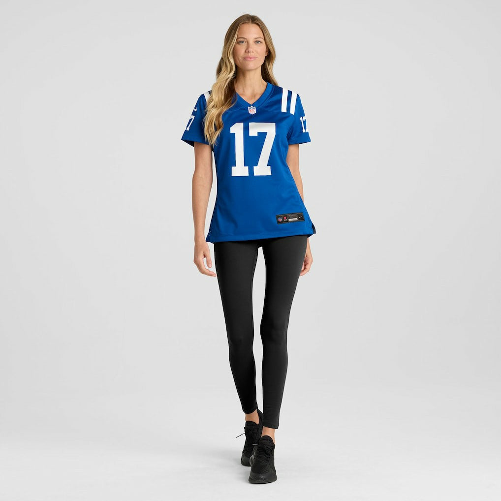 Daniel Jones Indianapolis Colts Women's Team Game Jersey - Royal on sale
