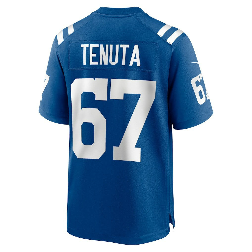 Luke Tenuta Indianapolis Colts Team Game Jersey - Royal discount