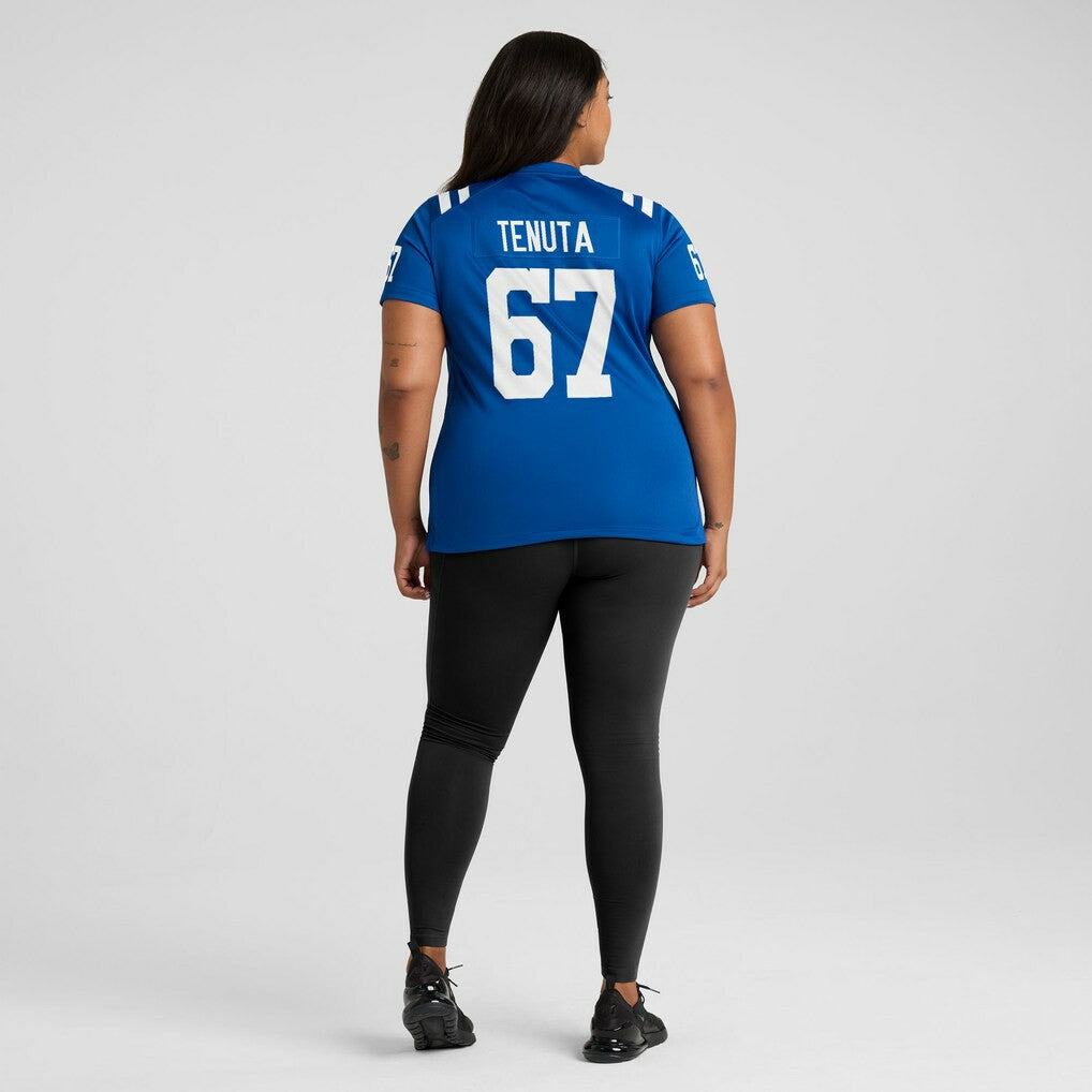 Luke Tenuta Indianapolis Colts Women's Team Game Jersey - Royal outlet