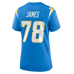 Andre James Los Angeles Chargers Women's Team Game Jersey - Powder Blue discount