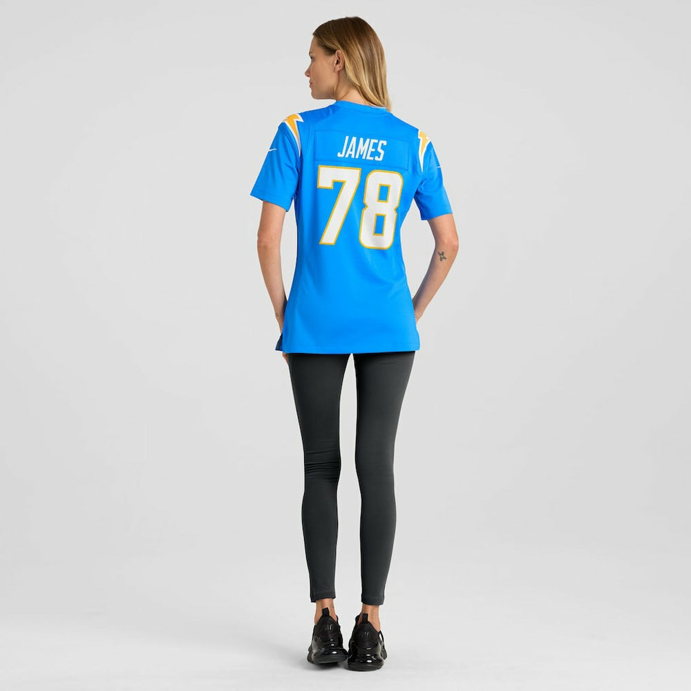 Andre James Los Angeles Chargers Women's Team Game Jersey - Powder Blue discount