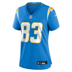 Tyler Conklin Los Angeles Chargers Women's Team Game Jersey - Powder Blue on sale