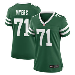 Josh Myers New York Jets Women's Game Jersey - Legacy Green cheap