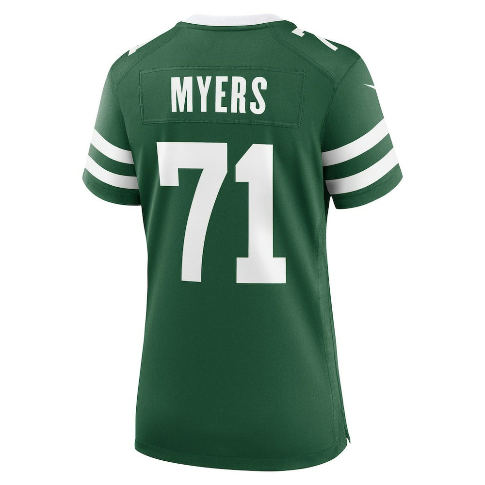 Josh Myers New York Jets Women's Game Jersey - Legacy Green cheap