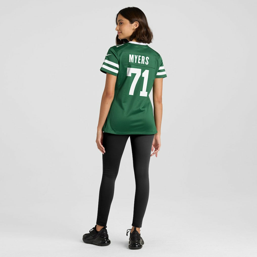 Josh Myers New York Jets Women's Game Jersey - Legacy Green cheap