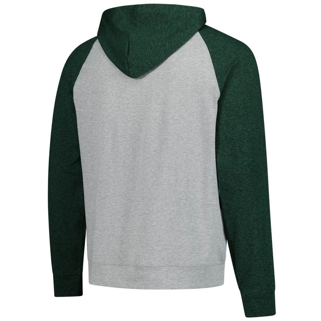 Green Bay Packers Antigua Urgent Pullover Hoodie - Heather Gray/Black discount