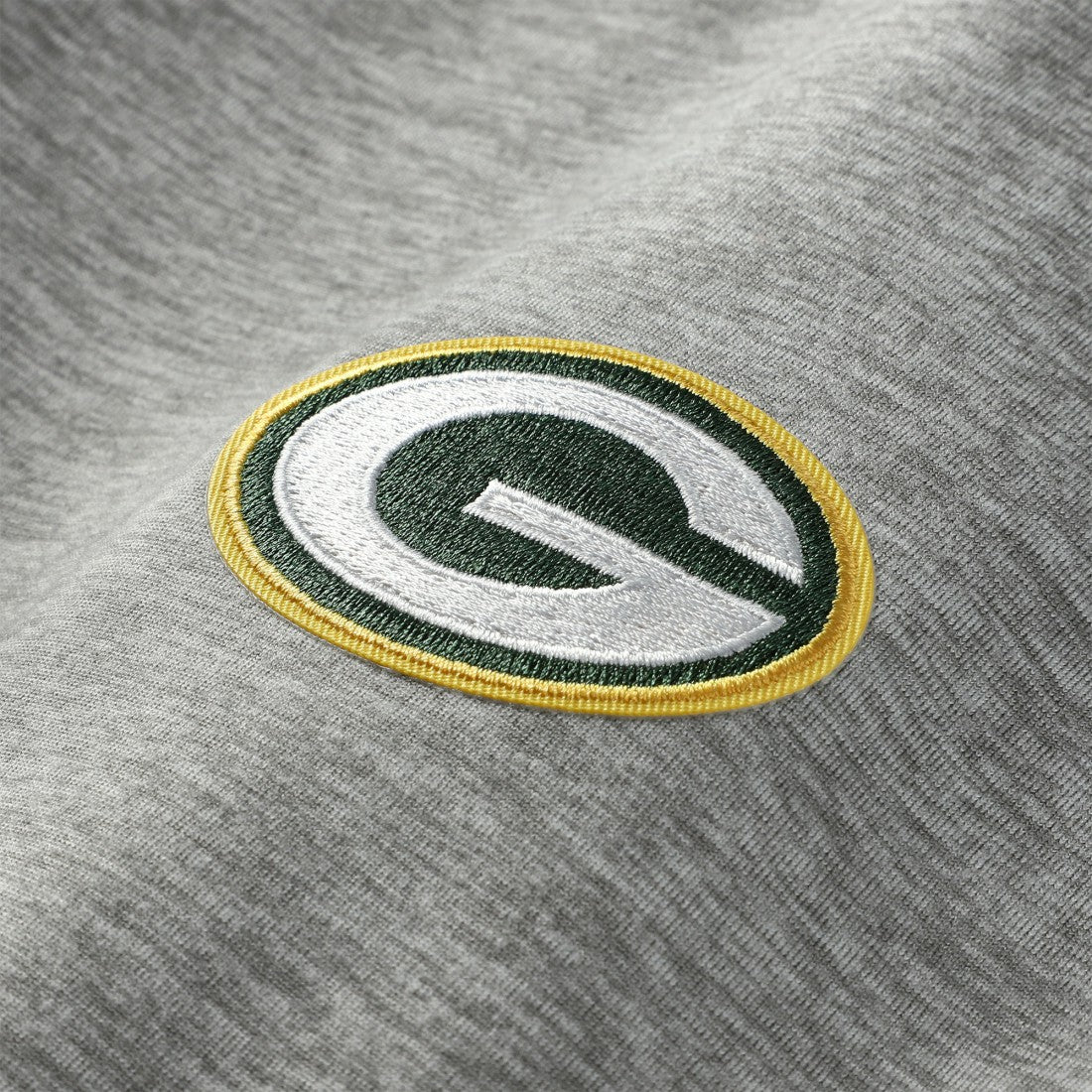 Green Bay Packers Antigua Urgent Pullover Hoodie - Heather Gray/Black discount