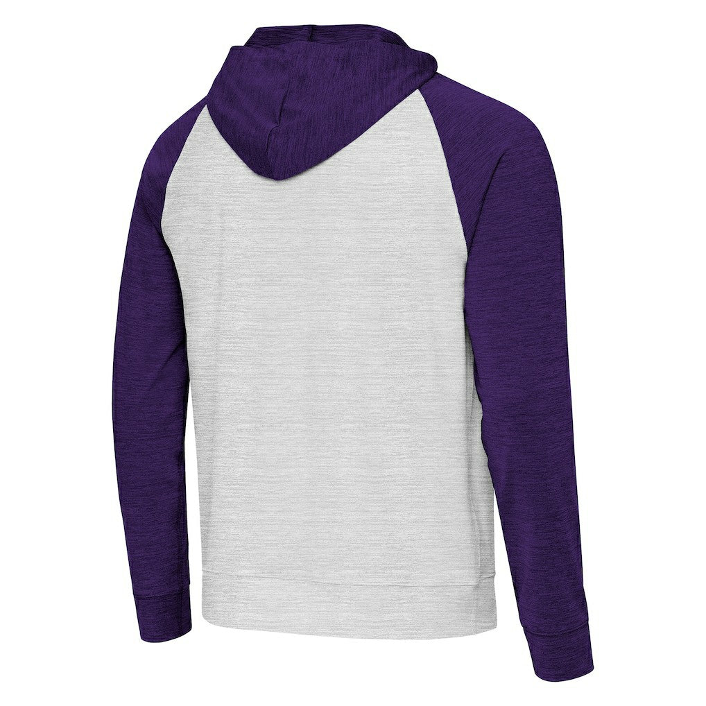 Baltimore Ravens Antigua Urgent Pullover Hoodie - Purple/Gray cheap