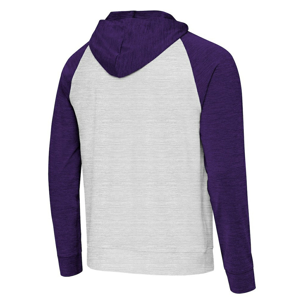Baltimore Ravens Antigua Urgent Pullover Hoodie - Purple/Gray cheap