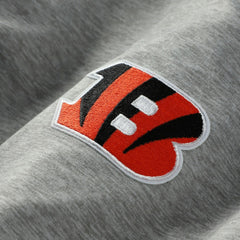 Cincinnati Bengals Antigua Urgent Pullover Hoodie - Heather Gray/Black on sale