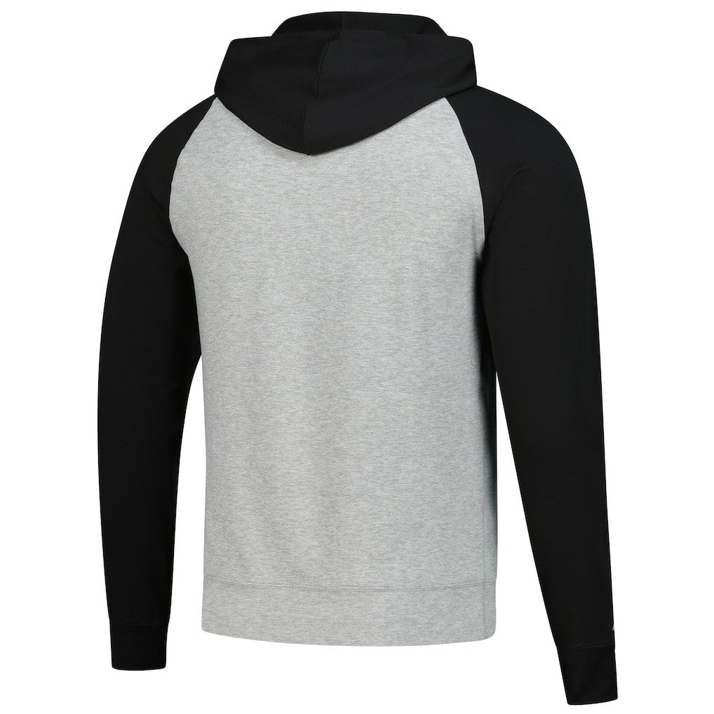 Cleveland Browns Antigua Urgent Pullover Hoodie - Heather Gray/Black outlet