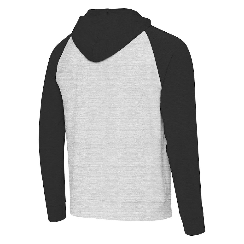 Philadelphia Eagles Antigua Urgent Pullover Hoodie - Black/Heather Gray online
