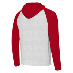 San Francisco 49ers Antigua Urgent Pullover Hoodie - Scarlet/Gray for sale
