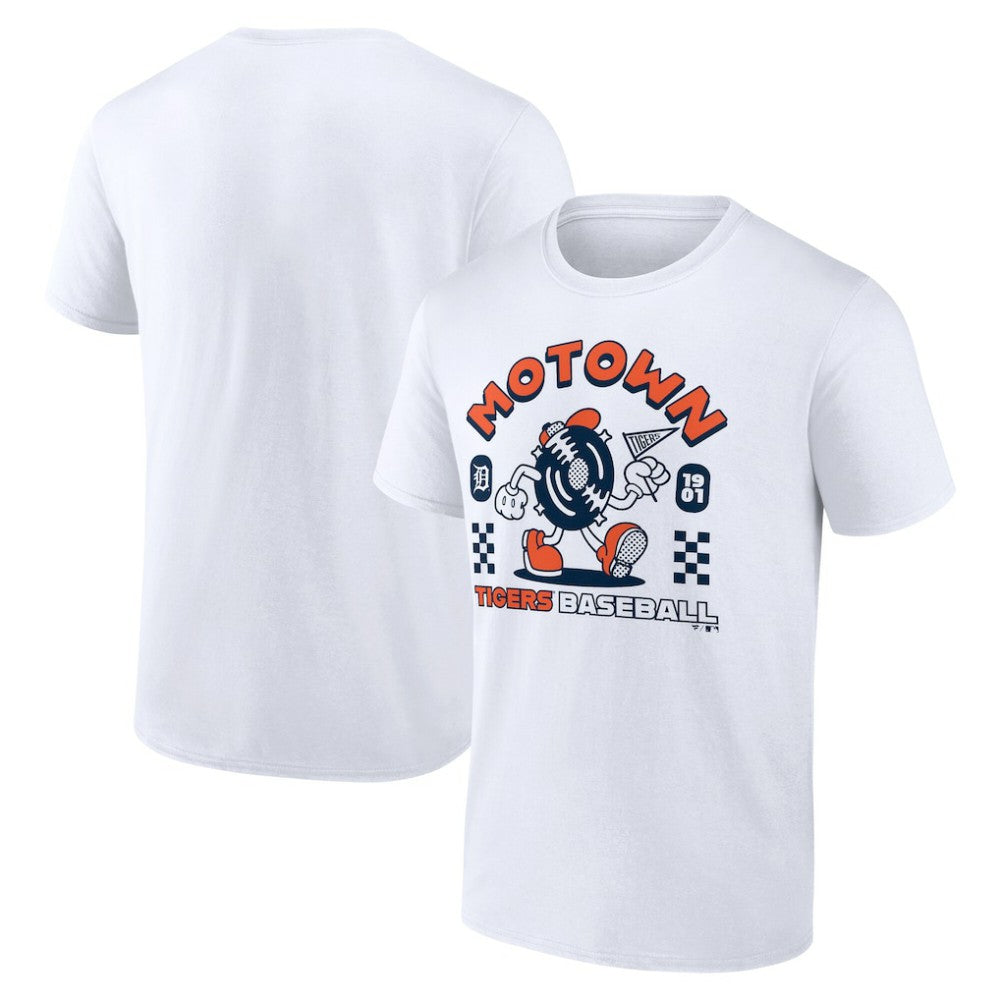 Detroit Tigers Opening Day Hometown T-Shirt White