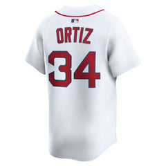 David Ortiz Boston Red Sox Home Limited Jersey White