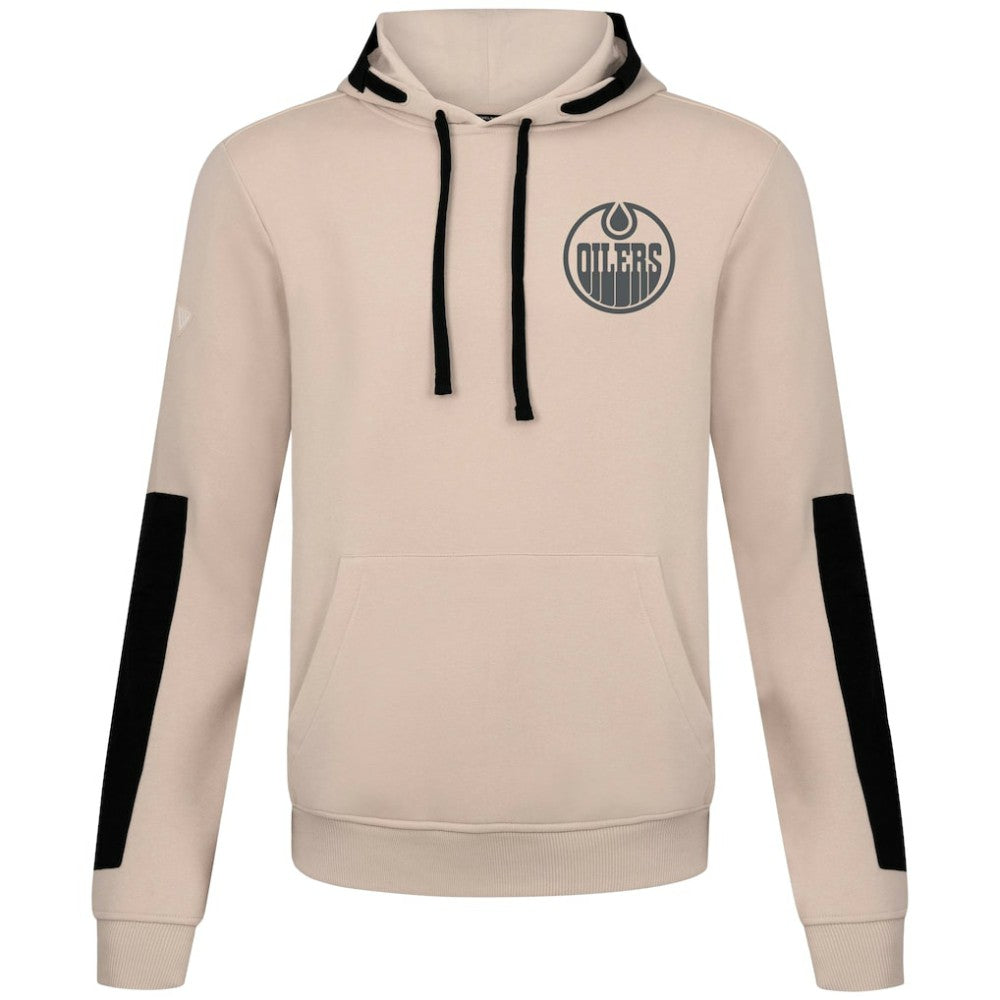 Edmonton Oilers Levelwear Bombay Response Pullover Hoodie - Khaki Hoodies