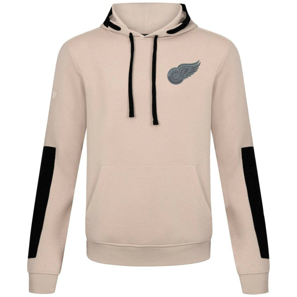 Detroit Red Wings Levelwear Bombay Response Pullover Hoodie - Khaki Hoodies