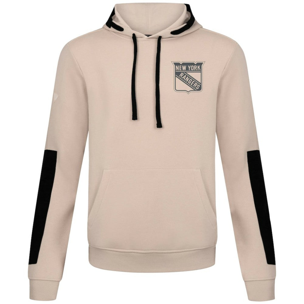 New York Rangers Levelwear Bombay Response Pullover Hoodie - Khaki Hoodies