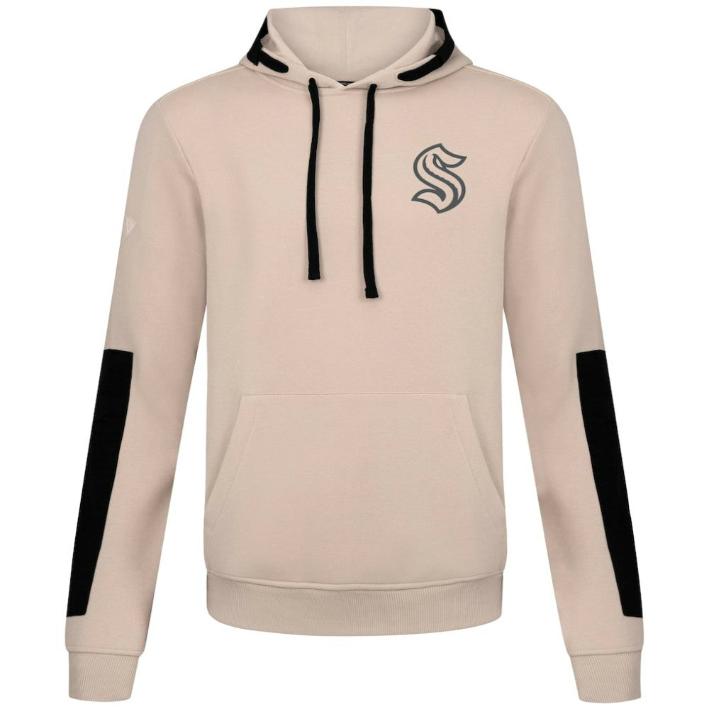 Seattle Kraken Levelwear Bombay Response Pullover Hoodie - Khaki Hoodies