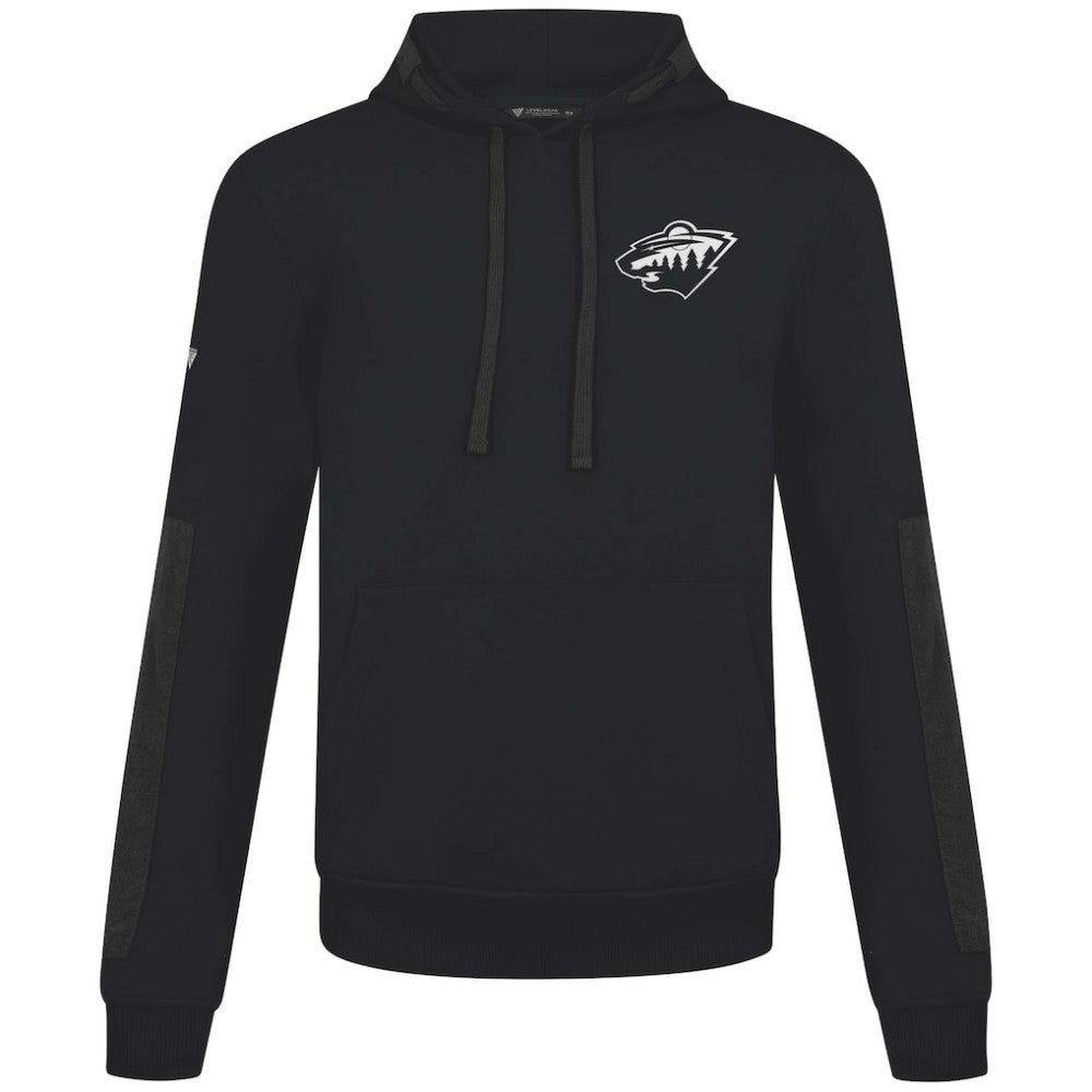 Minnesota Wild Levelwear Bombay Response Pullover Hoodie - Black Hoodies
