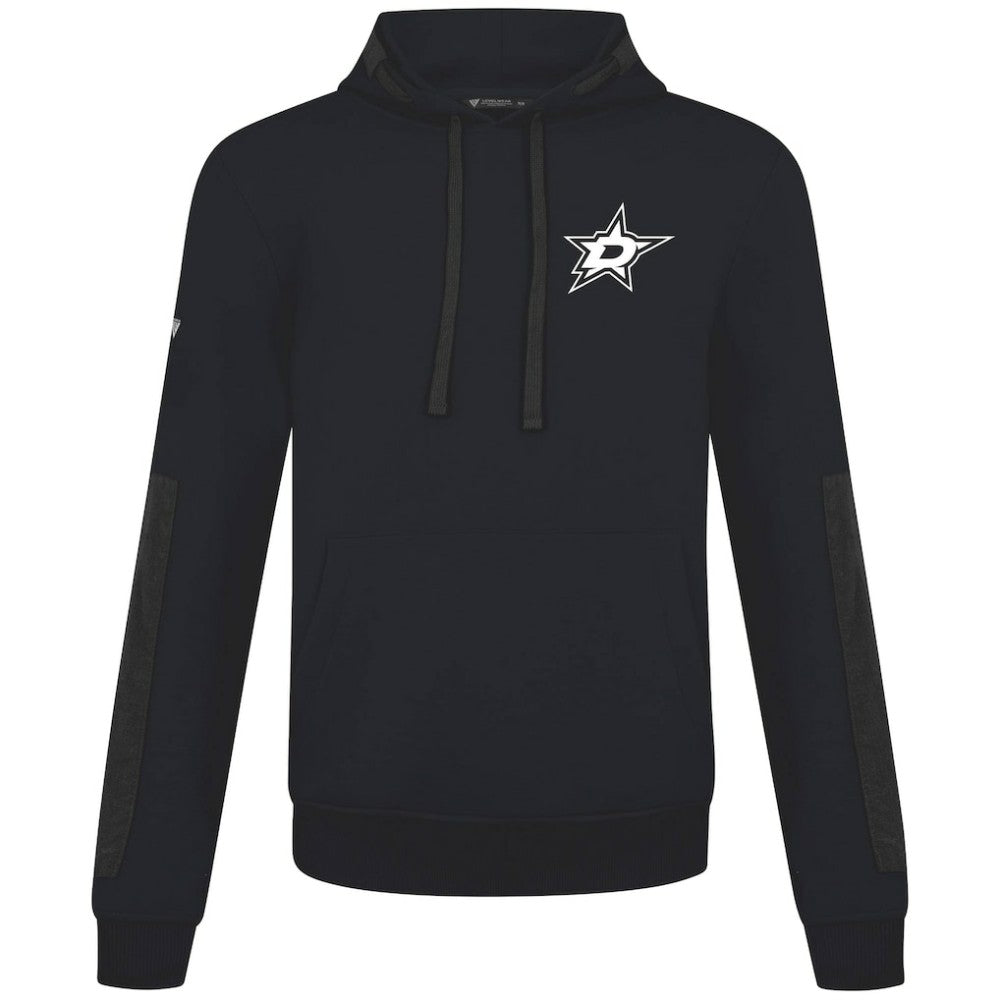 Dallas Stars Levelwear Bombay Response Pullover Hoodie - Black Hoodies
