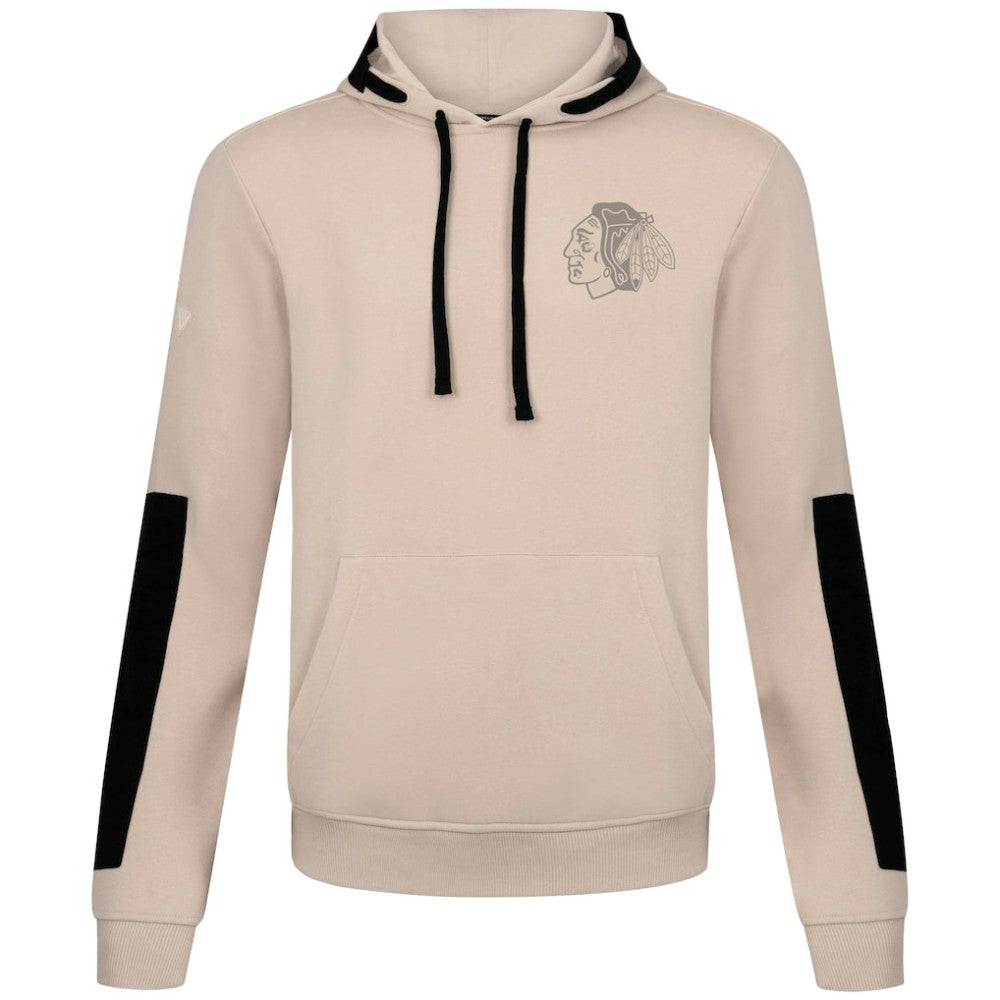 Chicago Blackhawks Levelwear Bombay Response Pullover Hoodie - Khaki Hoodies