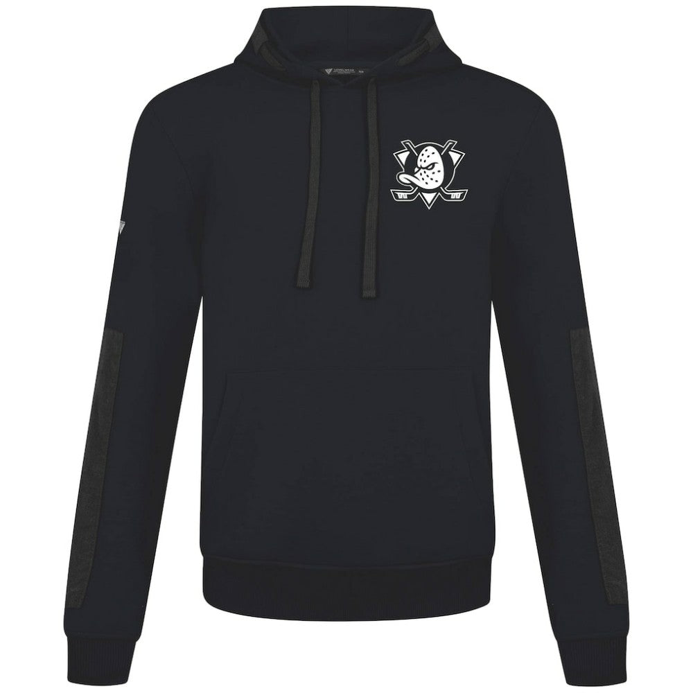 Anaheim Ducks Levelwear Bombay Response Pullover Hoodie - Black Hoodies
