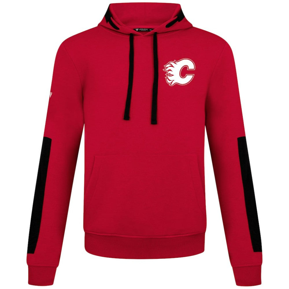 Calgary Flames Levelwear Bombay Response Pullover Hoodie - Red Hoodies